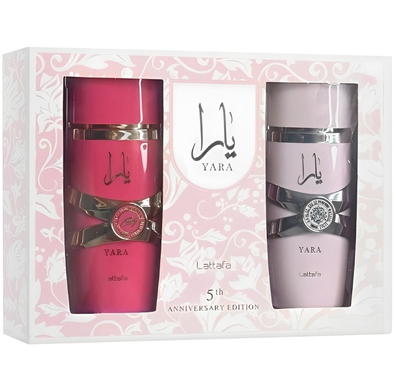 Kit Perfume Lattafa Yara EDP 100mL + Yara Candy EDP 100mL - Femenino